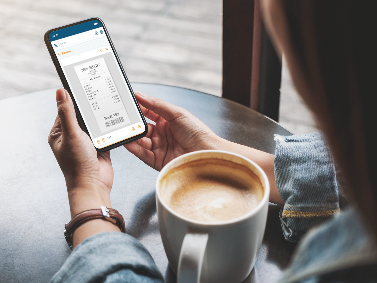 Smartphone - Ticket in Fast Input